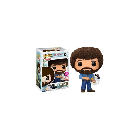 Bob Ross Funko POP! Flocked Exclusive - Walmart.com - Walmart.com