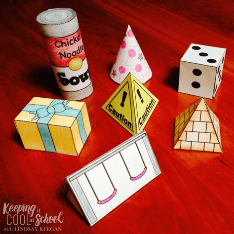 3D Shapes Activities for Kindergarten » Keeping it Cool at School Shape Activities Kindergarten ...