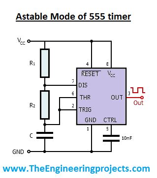 What is 555 Timer? - The Engineering Projects