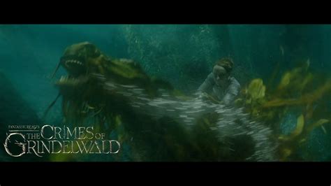 Newt rides Kelpie in Fantastic Beasts - The Crimes of Grindelwald - YouTube