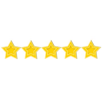 Five Star Review PNG Transparent Images Free Download | Vector Files | Pngtree