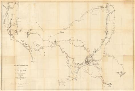 Reconnoissances of Routes from San Antonio De Bexar, El Paso Del Norte, &c, &c. . . .1849 ...