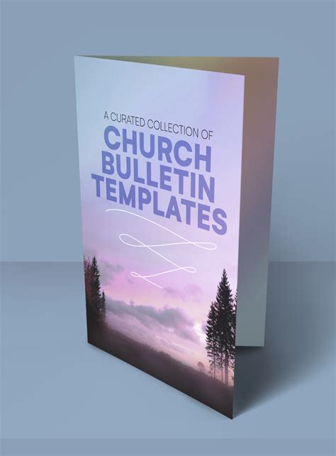 A Curated Collection of Church Bulletin Templates