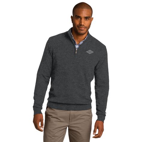 Men’s Half-Zip Sweater | RQ Construction, LLC