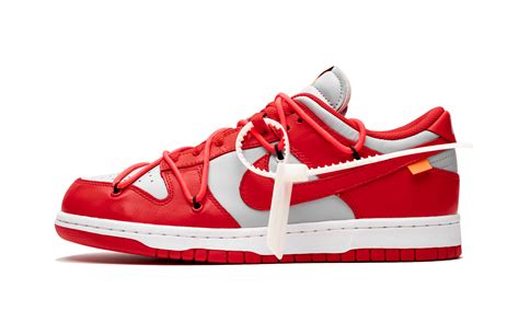 The Off-White x Nike Dunk Low “University Red” is Virgil Abloh’s rendition of the early-aughts ...