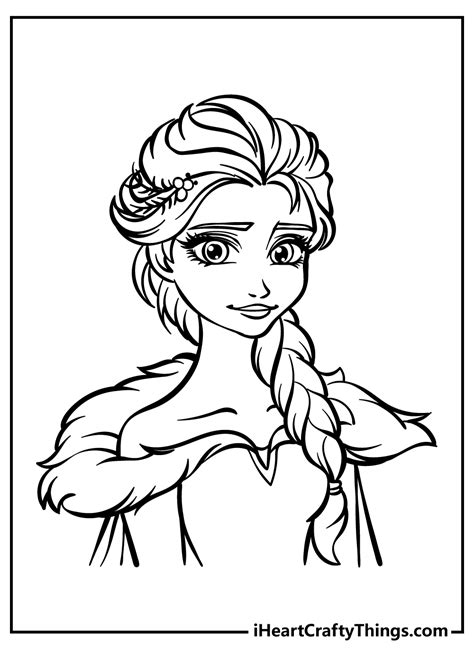 Frozen Coloring Pages Free Printable - Printable Templates Free