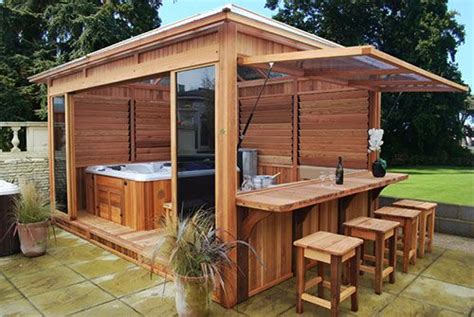 17 Hot Tub Gazebo Options to Improve Your View in the Yard - Love Home ...