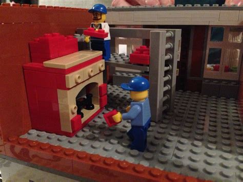 Lego moc dollhouse construction pic.