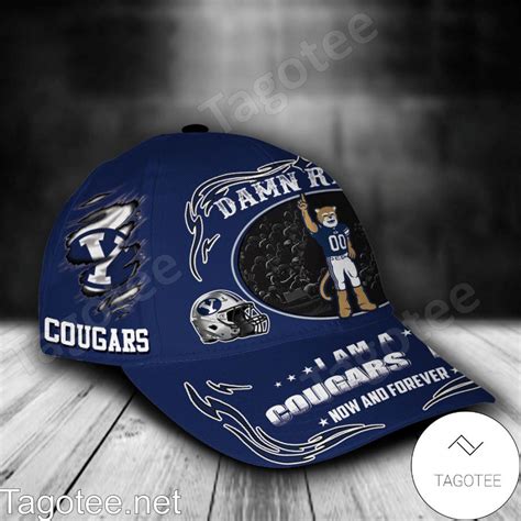 BYU Cougars Mascot NCAA Personalized Cap - Tagotee