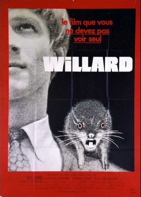 poster WILLARD Daniel Mann - CINESUD movie posters