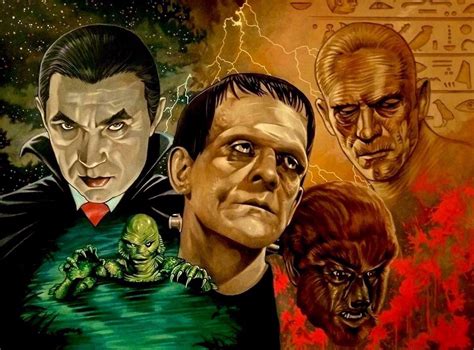 Pin by Jeanne Loves Horror💀🔪 on Classic Monsters | Classic horror movies monsters, Monster ...