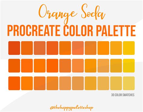 Yellow Orange Color Palette