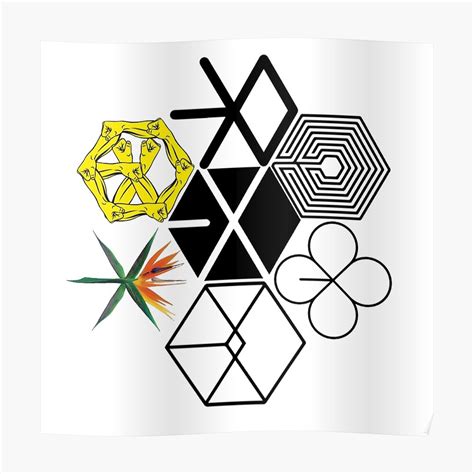 Exo Logo Poster – Coretan