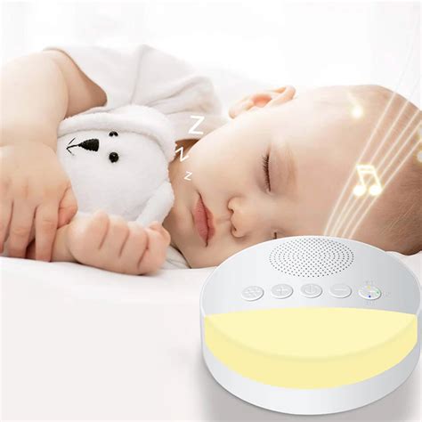 Baby-White-Noise-Machine-USB-Rechargeable-Timed-Shutdown-Sleep-Machine ...