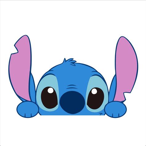 Lilo and Stitch Peeking Vinyl Decal Stickers Anime Cartoon | Etsy