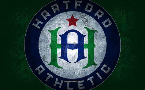 Hartford Athletic, American soccer team, blue background, Hartford ...