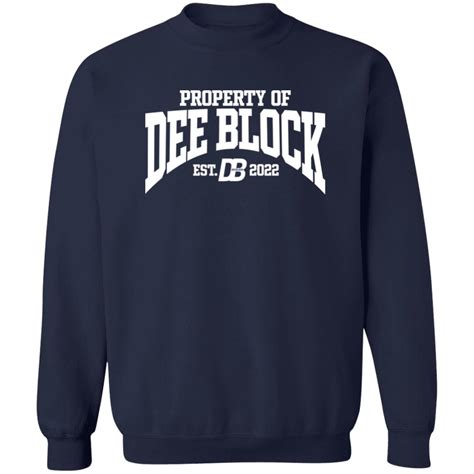 Duke Dennis Merch Property Of Dee Block Est.2022 Hoodie - Teechipus