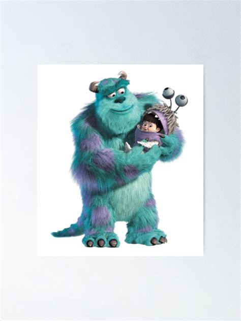 "Sully and boo " Poster for Sale by shining-art | Redbubble