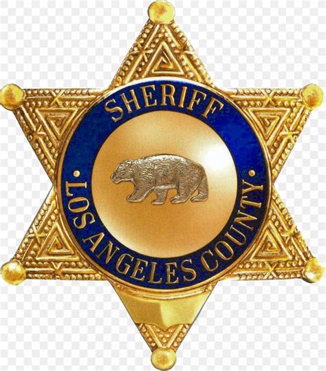 Los Angeles County Sheriff's Department Maywood Badge, PNG, 854x973px, Los Angeles, Badge ...