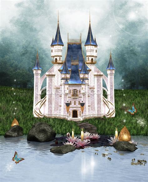 Enchanted Castle Wallpaper | Wallsauce US