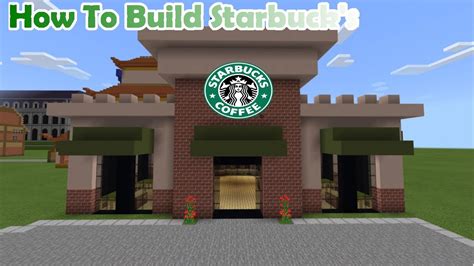 Minecraft Tutorial!: How To Build Starbucks! - YouTube