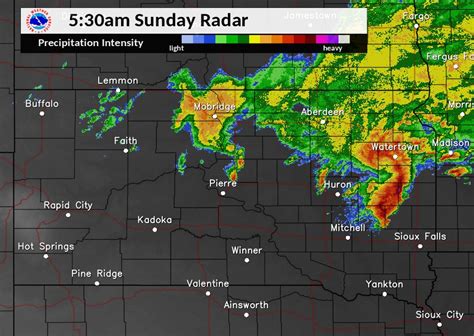 Large Hail and Wind Damage Across Central and East Central South Dakota ...