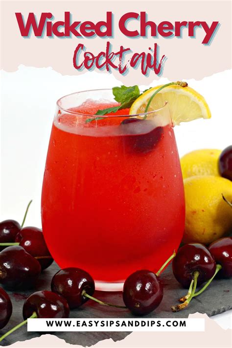 Wicked Cherry Cocktail