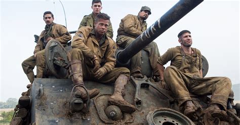 At heart, 'Fury' is an old-school World War II B-movie