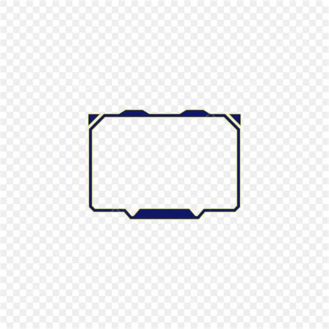 Gambar Desain Template Overlay Kedutan Biru Gelap Untuk Gaming Live Stream, Gelap, Biru ...