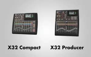 Behringer X32 Compact vs X32 Producer - Arx Musica