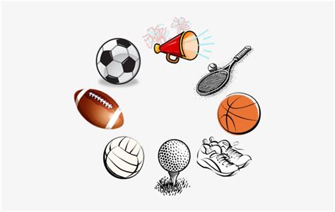 Sport Clipart Fall Sport - Fall Sports Clip Art - 490x451 PNG Download - PNGkit