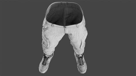 3D pants clothing model - TurboSquid 1676964