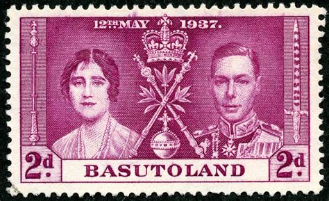 Big Blue 1840-1940: Basutoland - a closer look at the stamps