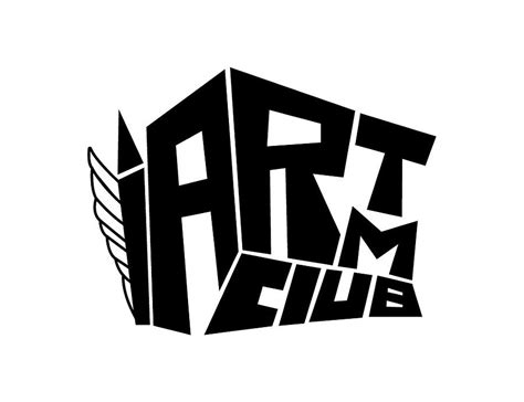 Art Club Logo Design Digital Art by Janai Robinson-Makarov