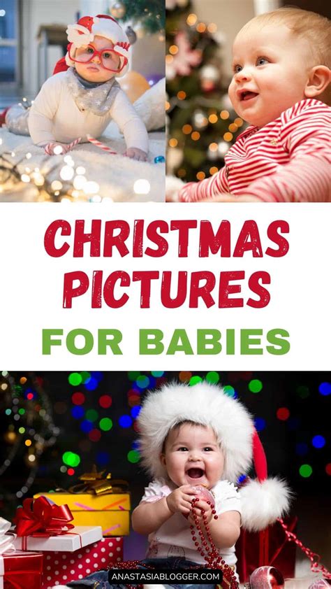 Christmas Pictures for Babies - 14 Ideas for DIY Baby's First Christmas Photoshoot