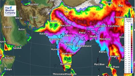 Monsoon Rainfall Map