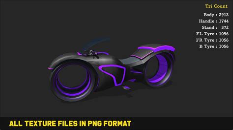 Sci-fi Futuristic Bikes Pack of 10 in Props - UE Marketplace