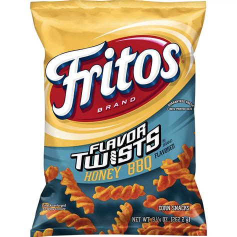 Frito Lay Fritos Honey Bbq Twists Corn Chips 9.25 Oz. | Snacks | Food & Gifts | Shop The Exchange