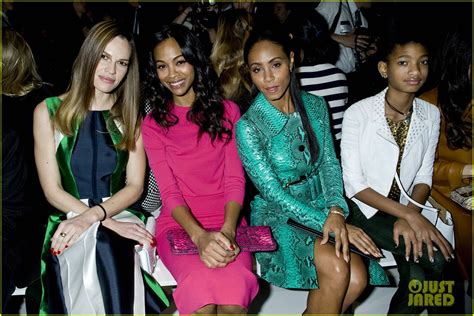 Zoe Saldana, Willow, & Jada Pinkett-Smith: Michael Kors Show!: Photo 2811401 | Celebrity Babies ...