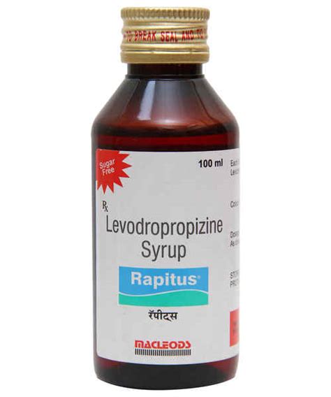 RAPITUS 100ML SYP ( MACLEODS PHARMACEUTICALS LTD ) - Buy RAPITUS 100ML