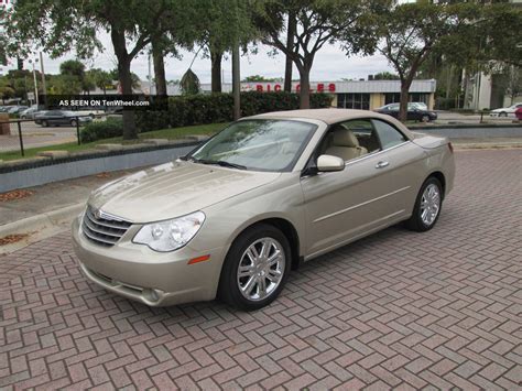 2008 Chrysler Sebring Limited Convertible Fla Car