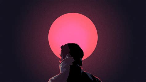 Minimalism, Blade Runner 2049, Science Fiction, Red Sun, Cyberpunk ...