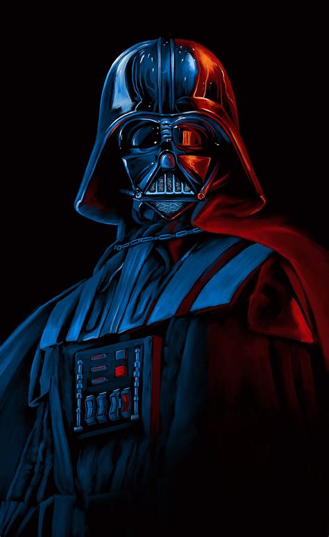 ArtStation - DARTH VADER, Flaviano Oliveira | Star wars poster, Star wars background, Vader star ...