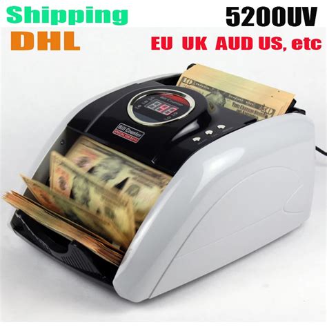 New Banknote Multi Currency Bill Money Counter Cash Counting Machine EU ...