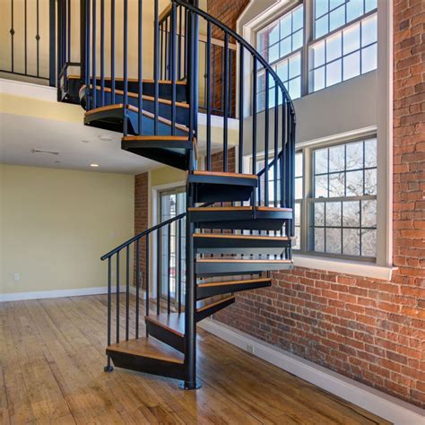 Spiral Staircase Pictures | Spiral stairs, Prefab stairs, Stair railing design