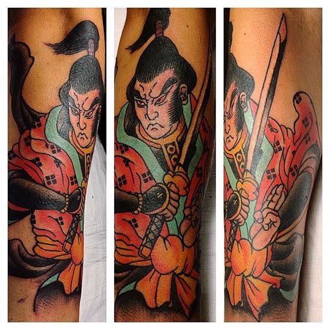 Traditional Japanese Samurai Tattoo