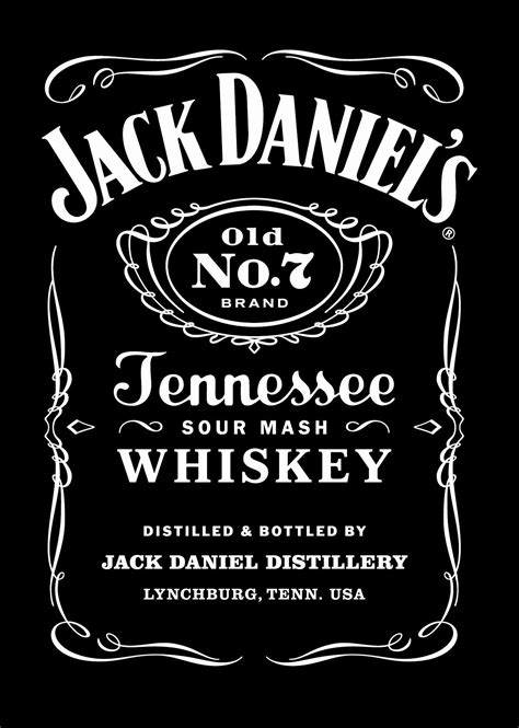 Custom Jack Daniels Label Template at vanbronsonblog Blog