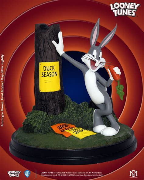 Bugs Bunny Looney Tunes Cartoon Collectible | Cartoon Statue | Diorama