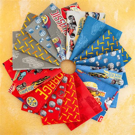 Hot Wheels Classic Cars Novelty Fabric by Riley Blake - Quilting,Clothing,Home Decorating