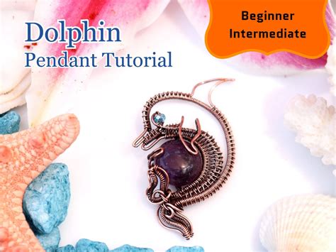 Wire Wrap Tutorial Dolphin Pendant,wire Wrapping Pattern Wirearttutorials,crystal DIY Jewelry ...